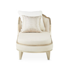 Villa Cherie Caramel/Pearl Chaise - Ornate Home