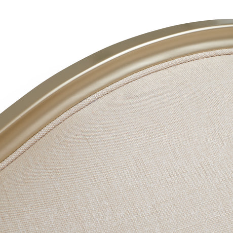 Villa Cherie Caramel/Pearl Loveseat - Ornate Home