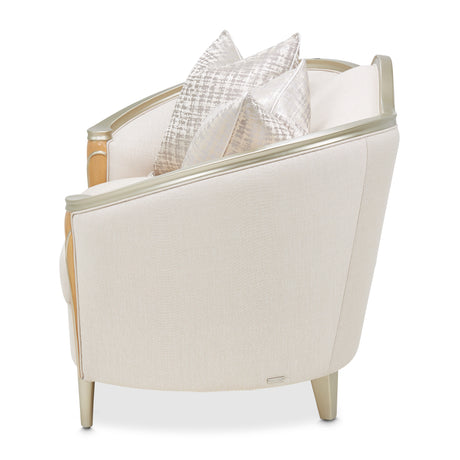 Villa Cherie Caramel/Pearl Loveseat - Ornate Home