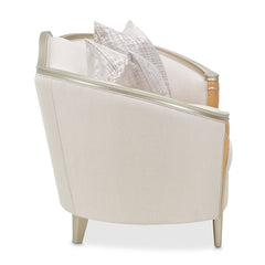 Villa Cherie Caramel/Pearl Loveseat - Ornate Home