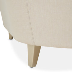 Villa Cherie Caramel/Pearl Loveseat - Ornate Home