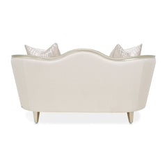 Villa Cherie Caramel/Pearl Loveseat - Ornate Home