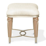 Villa Cherie Caramel/Pearl Ottoman - Ornate Home