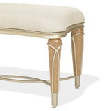 Villa Cherie Caramel/Pearl Ottoman - Ornate Home