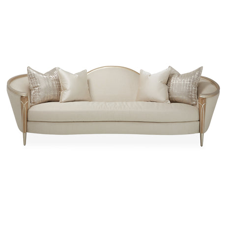 Villa Cherie Caramel/Pearl Sofa - Ornate Home