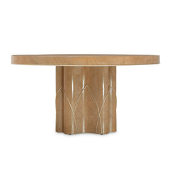 Villa Cherie Caramel Round Dining Table - Ornate Home