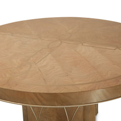 Villa Cherie Caramel Round Dining Table - Ornate Home