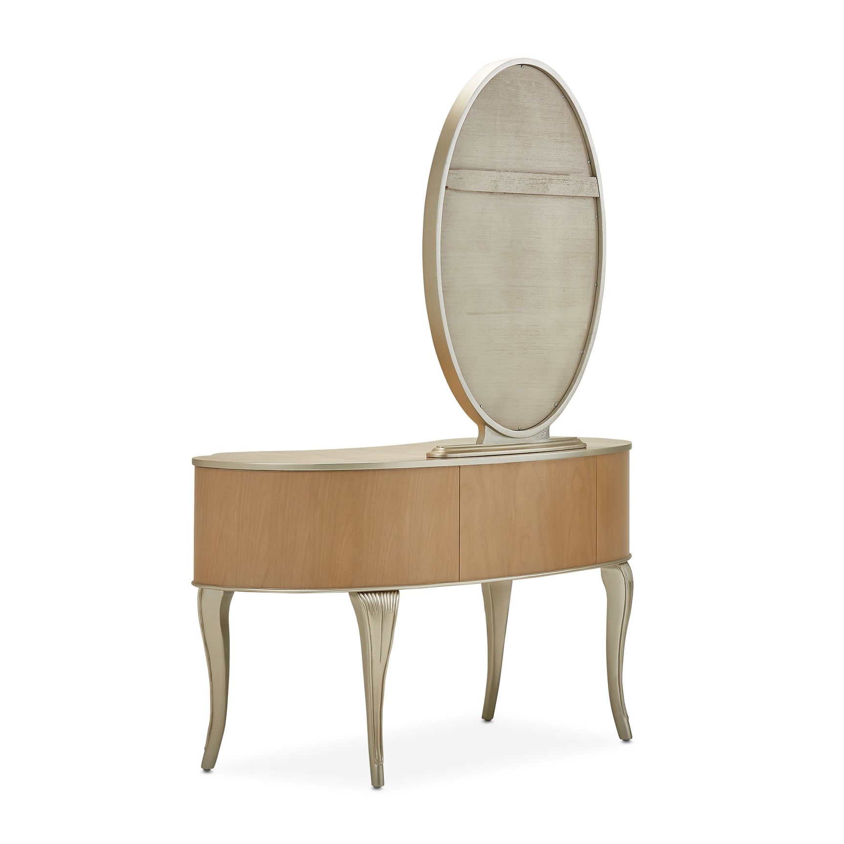 Villa Cherie Caramel Vanity with Mirror - Ornate Home