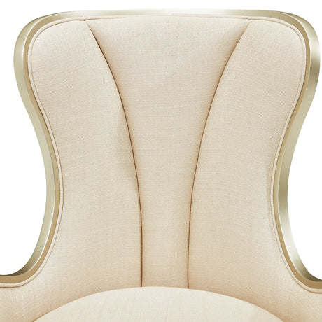 Villa-Cherie Chardonnay/Pearl Desk Chair - Ornate Home