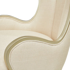 Villa-Cherie Chardonnay/Pearl Desk Chair - Ornate Home
