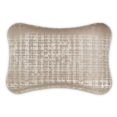 Villa Cherie Hazelnut/Bisque Ottoman - Ornate Home