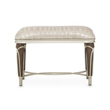 Villa Cherie Hazelnut/Bisque Ottoman - Ornate Home