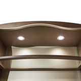 Villa-Cherie Hazelnut Bookcase - Ornate Home