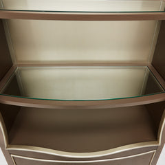 Villa-Cherie Hazelnut Bookcase - Ornate Home