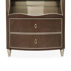 Villa-Cherie Hazelnut Bookcase - Ornate Home