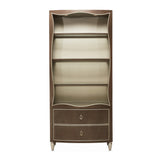 Villa-Cherie Hazelnut Bookcase - Ornate Home