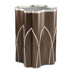 Villa-Cherie Hazelnut Chairside Table - Ornate Home