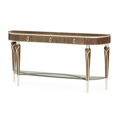 Villa-Cherie Hazelnut Console Table - Ornate Home