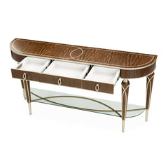 Villa-Cherie Hazelnut Console Table - Ornate Home