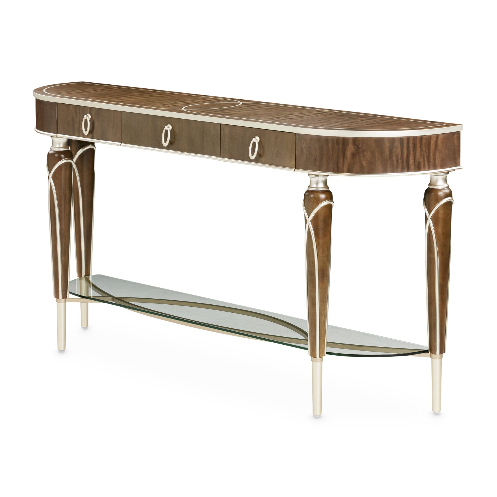 Villa-Cherie Hazelnut Console Table - Ornate Home