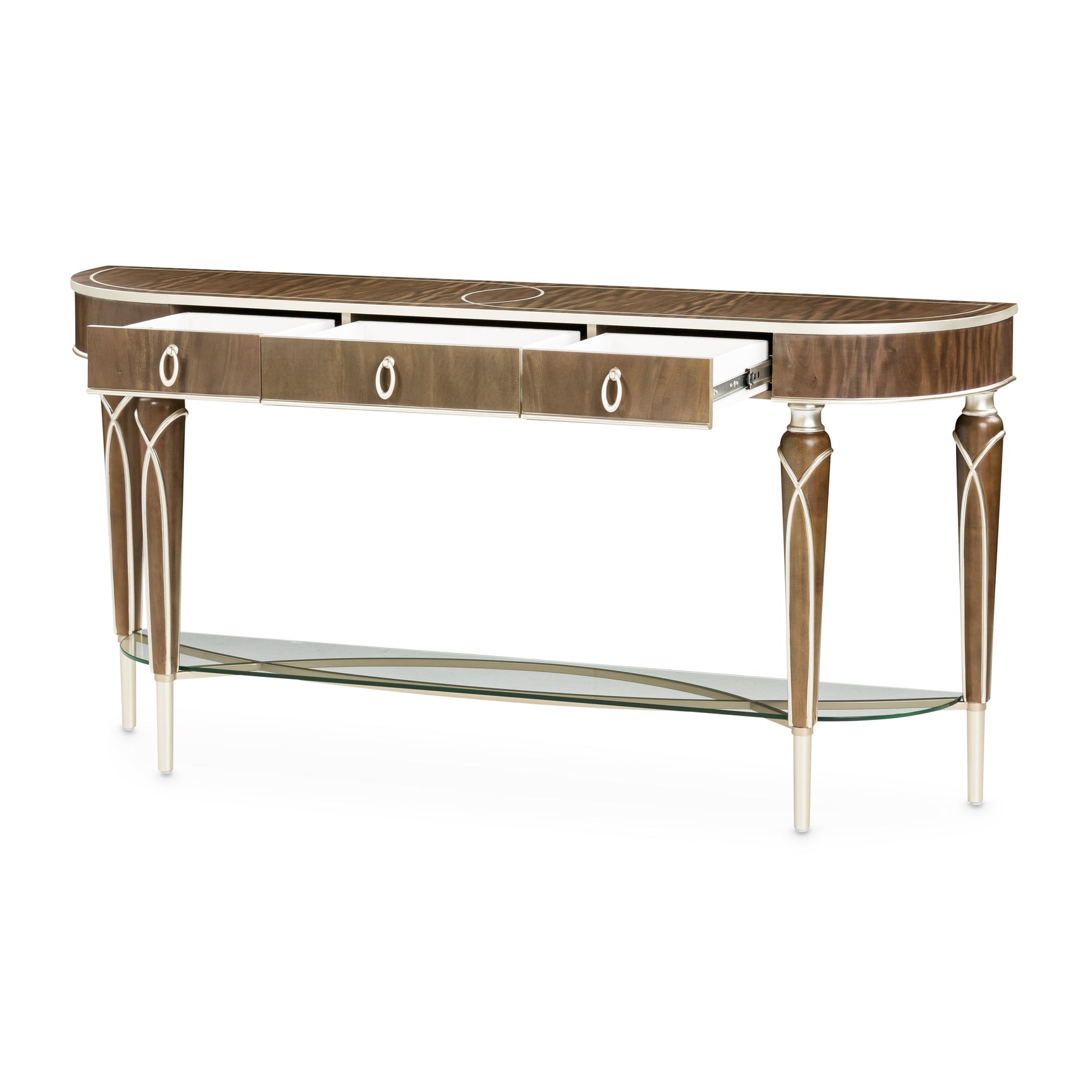 Villa-Cherie Hazelnut Console Table - Ornate Home