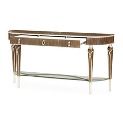 Villa-Cherie Hazelnut Console Table - Ornate Home