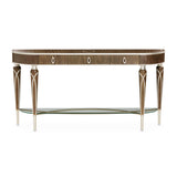 Villa-Cherie Hazelnut Console Table - Ornate Home