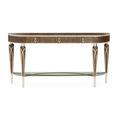 Villa-Cherie Hazelnut Console Table - Ornate Home
