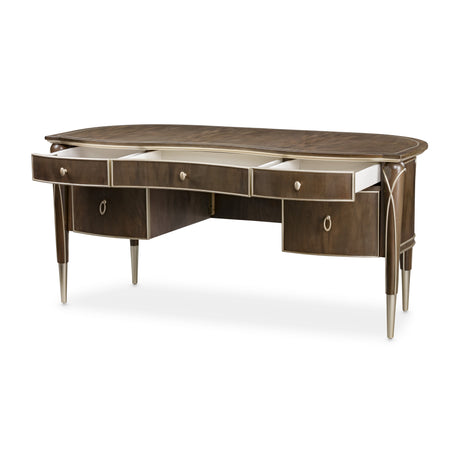 Villa-Cherie Hazelnut Desk - Ornate Home