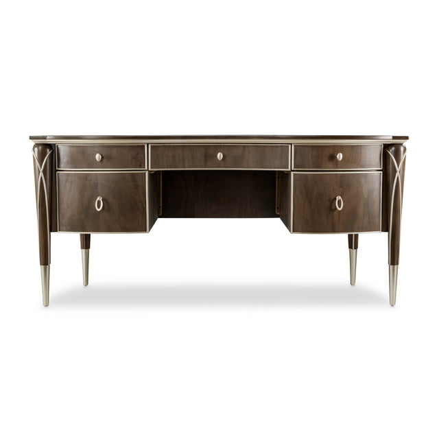 Villa-Cherie Hazelnut Desk - Ornate Home