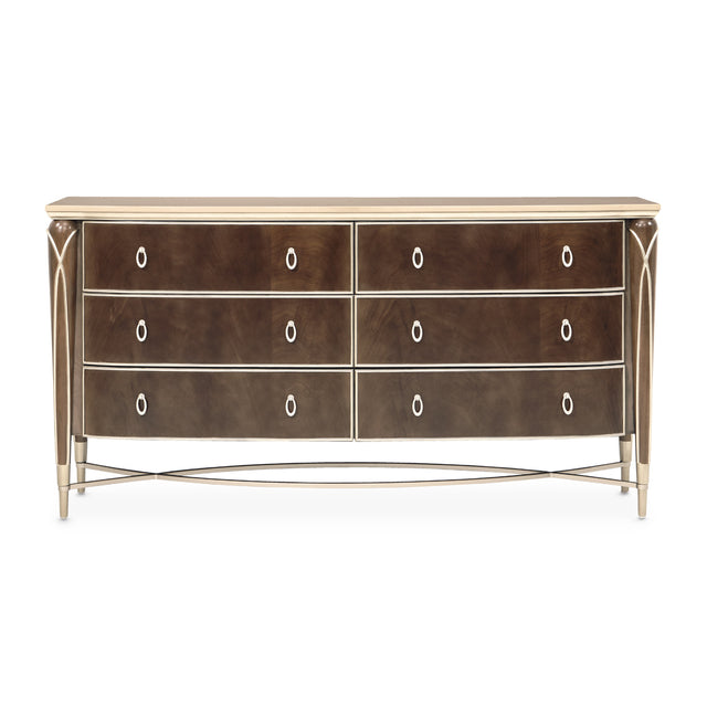 Villa-Cherie Hazelnut Dresser - Ornate Home