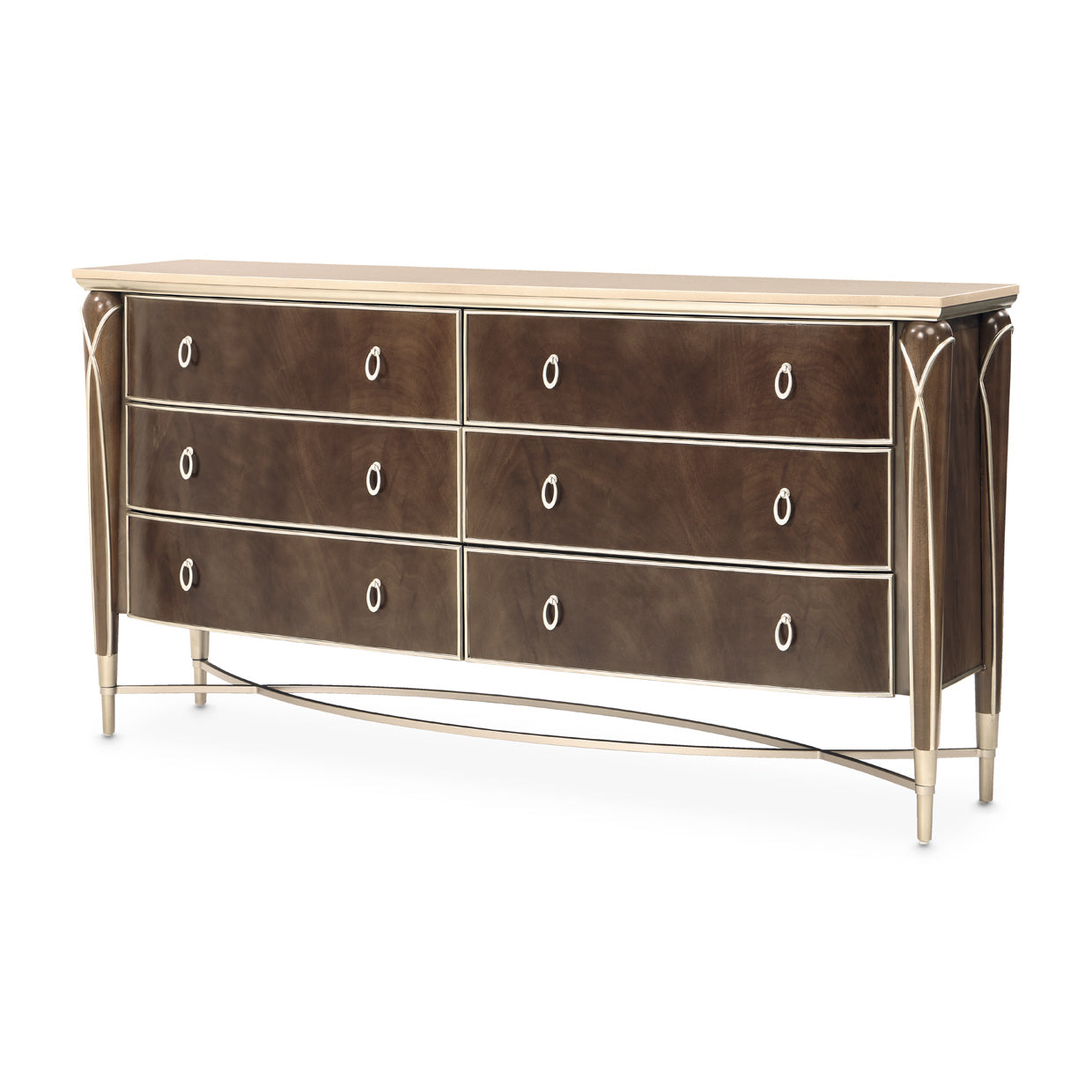 Villa-Cherie Hazelnut Dresser - Ornate Home