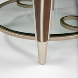 Villa-Cherie Hazelnut End Table - Ornate Home