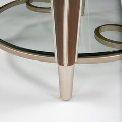 Villa-Cherie Hazelnut End Table - Ornate Home