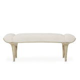 Villa-Cherie Hazelnut/Faux Fur Bed Bench - Ornate Home