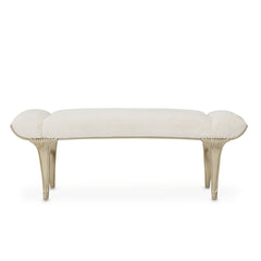 Villa-Cherie Hazelnut/Faux Fur Bed Bench - Ornate Home
