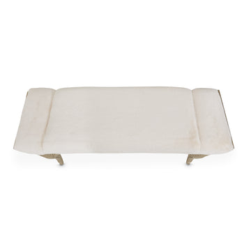 Villa-Cherie Hazelnut/Faux Fur Bed Bench - Ornate Home