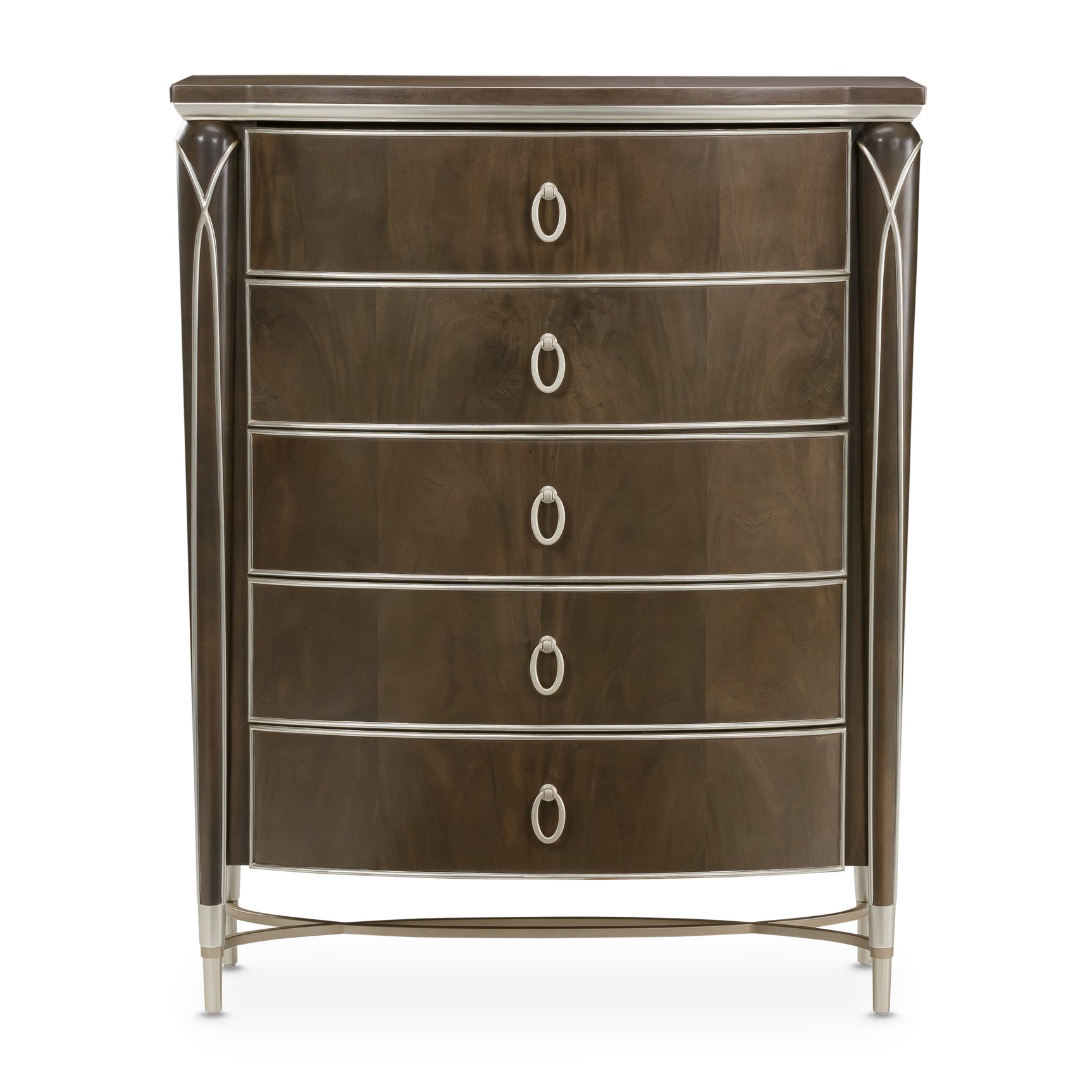 Villa-Cherie Hazelnut Highboy Chest - Ornate Home