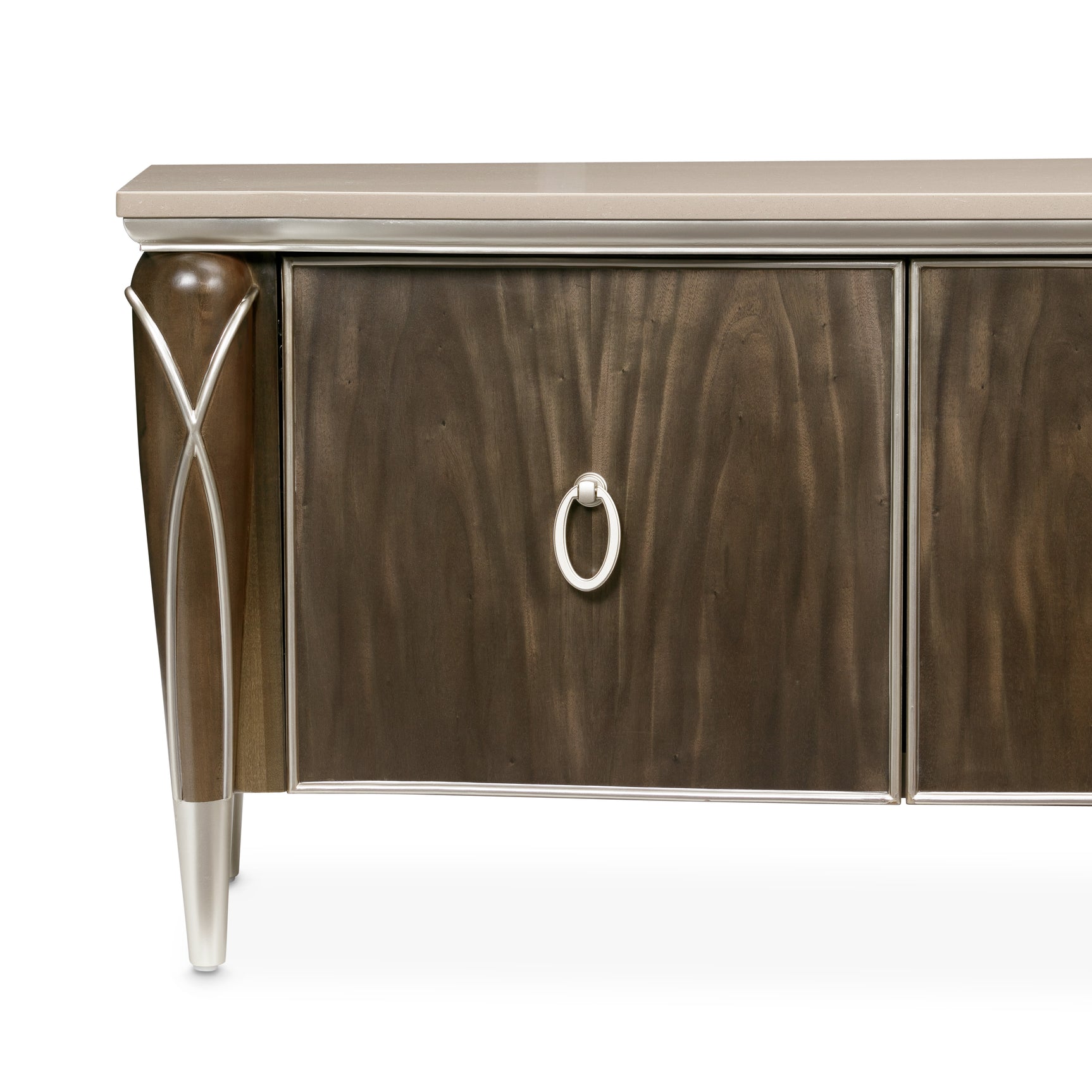 Villa-Cherie Hazelnut Media Cabinet - Ornate Home