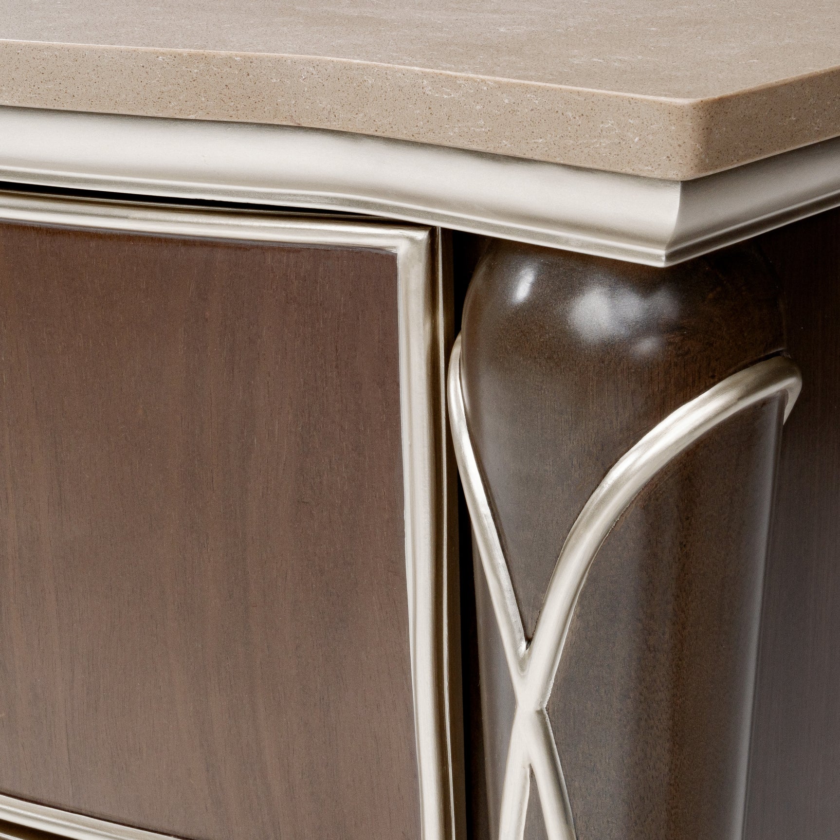 Villa-Cherie Hazelnut Nightstand - Ornate Home