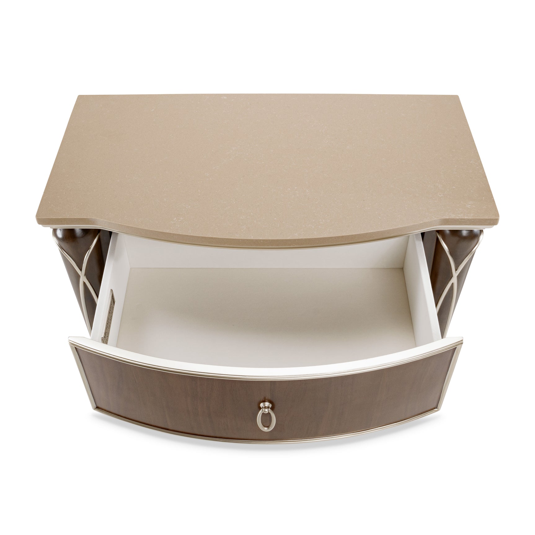 Villa-Cherie Hazelnut Nightstand - Ornate Home