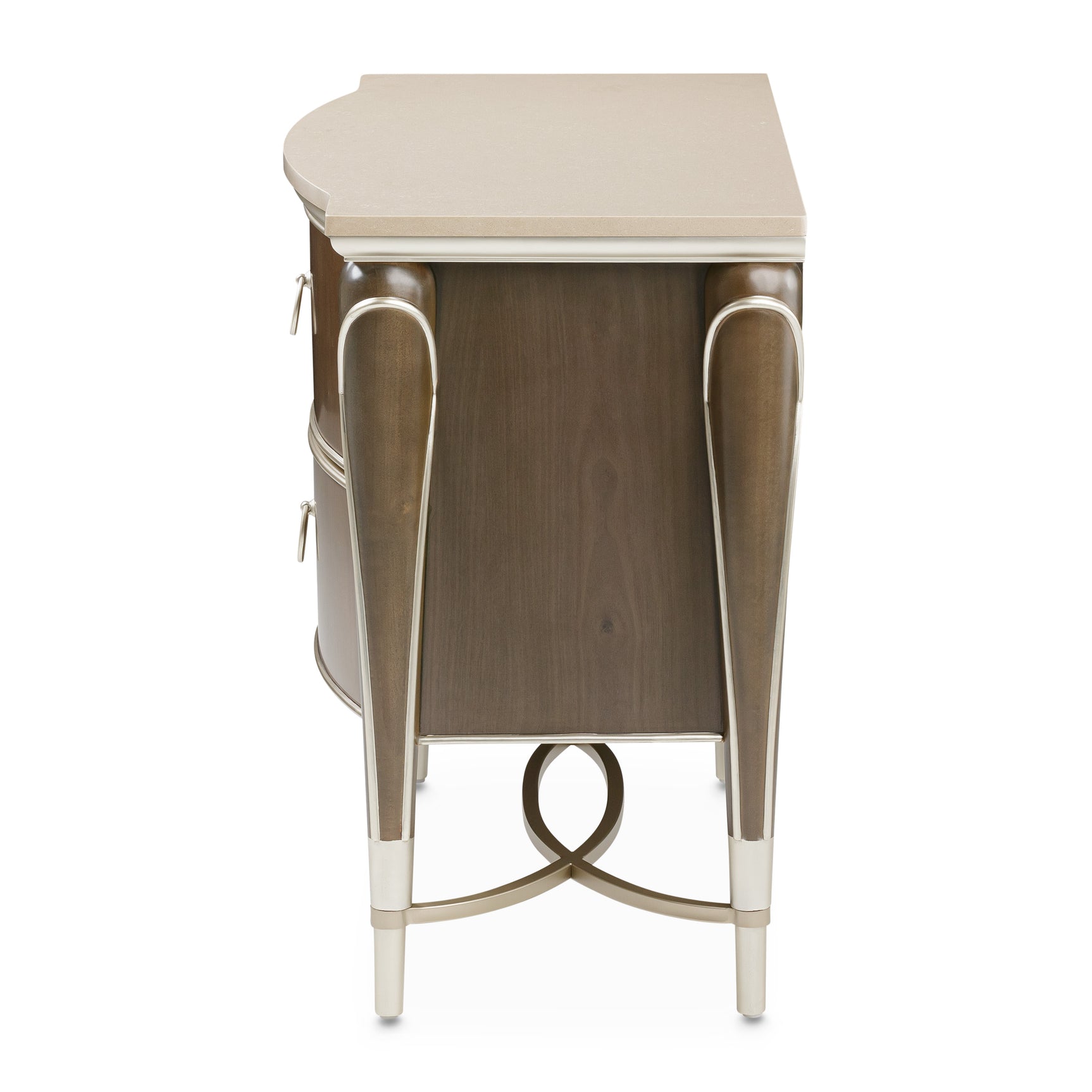 Villa-Cherie Hazelnut Nightstand - Ornate Home