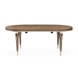 Villa-Cherie Hazelnut Oval Dining Table - Ornate Home