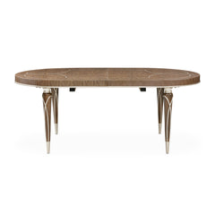 Villa-Cherie Hazelnut Oval Dining Table - Ornate Home