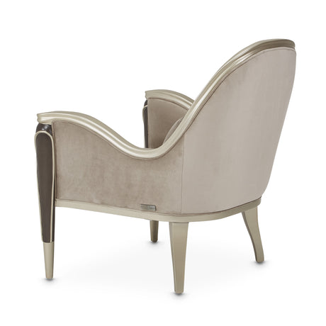 Villa Cherie Hazelnut/Porcini Accent Chair - Ornate Home