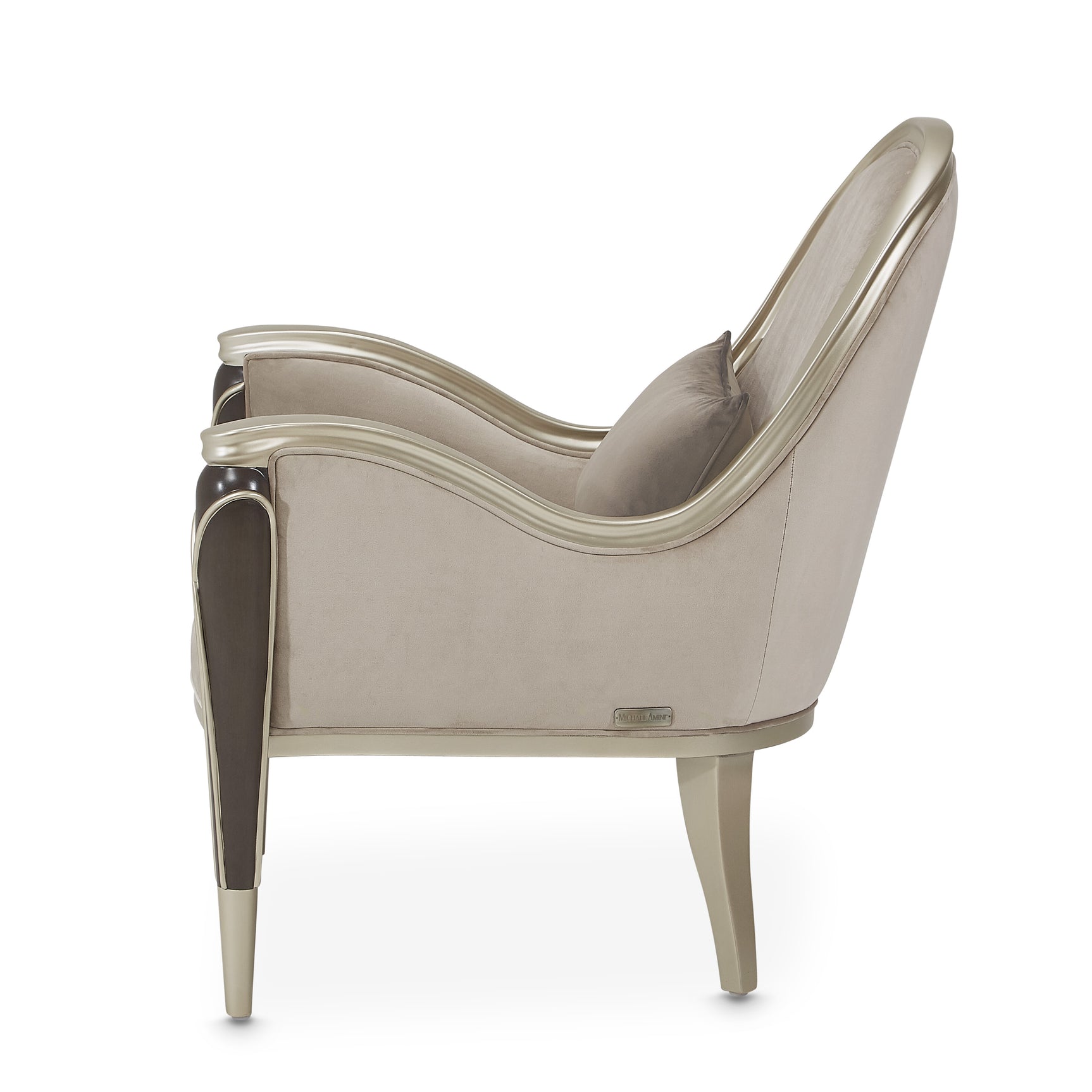 Villa Cherie Hazelnut/Porcini Accent Chair - Ornate Home