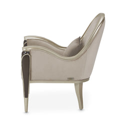 Villa Cherie Hazelnut/Porcini Accent Chair - Ornate Home