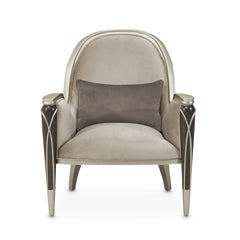 Villa Cherie Hazelnut/Porcini Accent Chair - Ornate Home