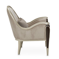 Villa Cherie Hazelnut/Porcini Accent Chair - Ornate Home