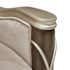 Villa-Cherie Hazelnut/Porcini Dining Arm Chair - Ornate Home